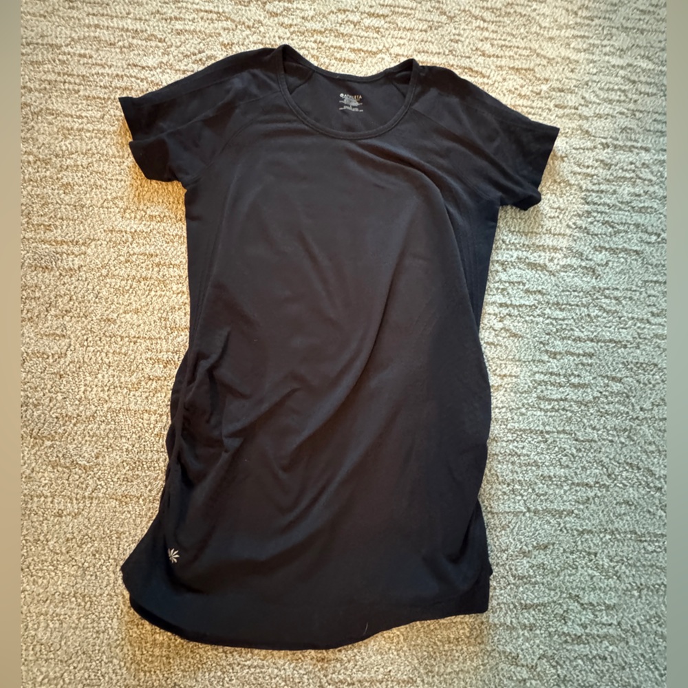 Athleta Black work out top sz large